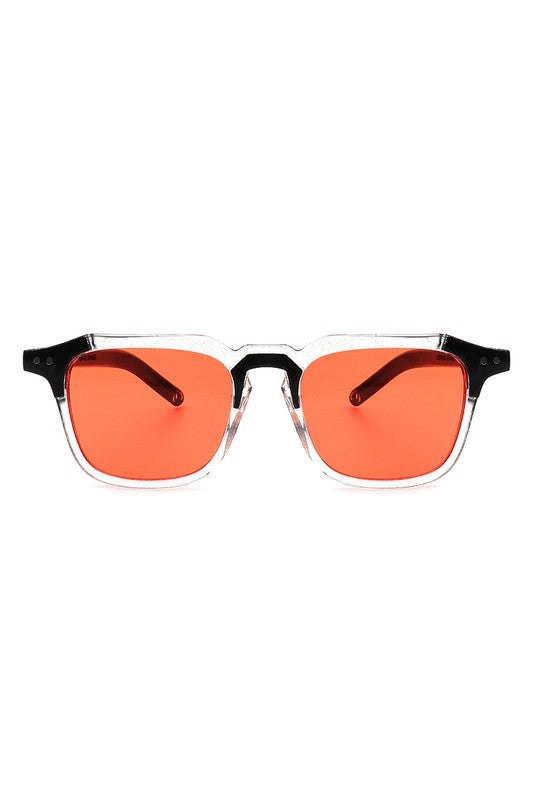 Retro Vintage Square Aviator Fashion Sunglasses