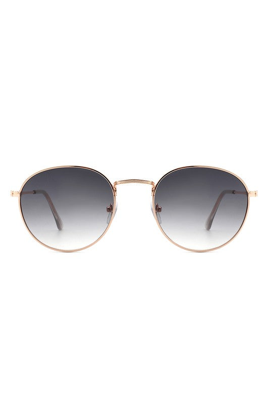 Classic Circle Round Tinted Fashion Sunglasses