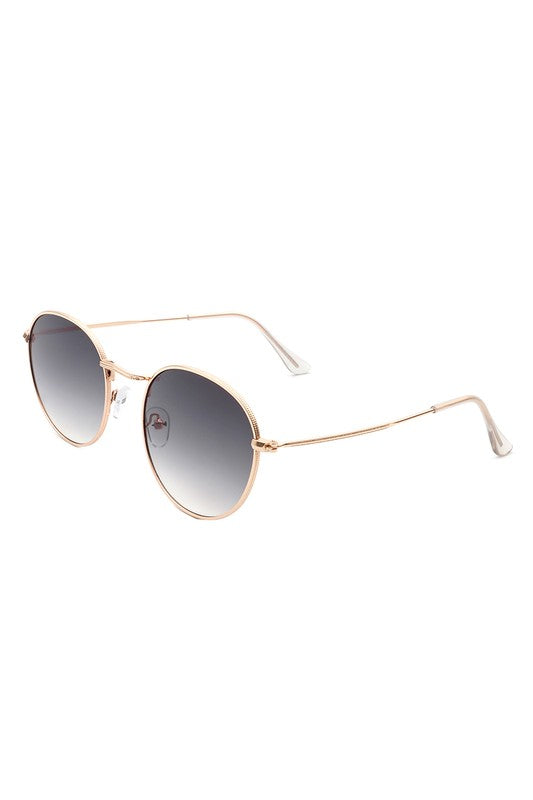 Classic Circle Round Tinted Fashion Sunglasses
