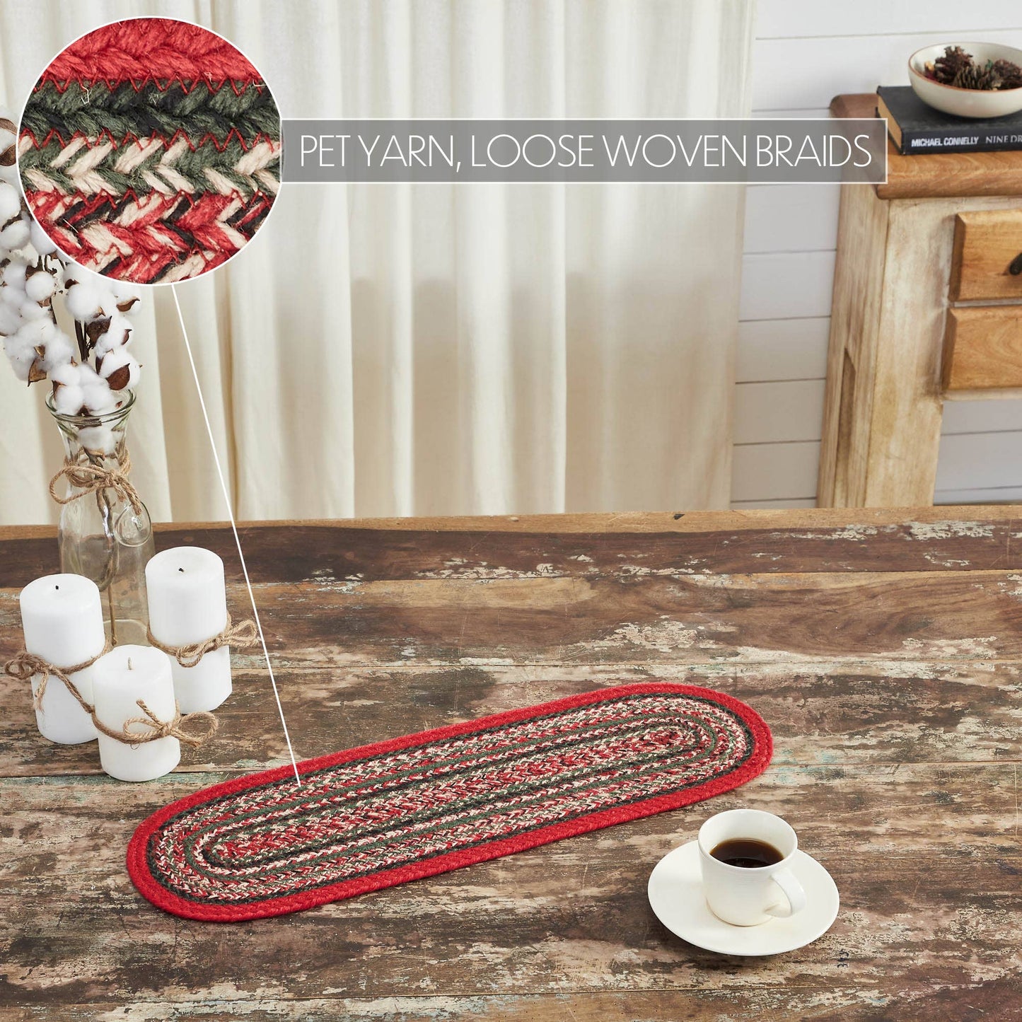 Forrester Indoor/Outdoor Oval Runner 8x24