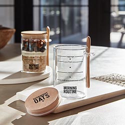 Overnight Oats Jar + Spoon