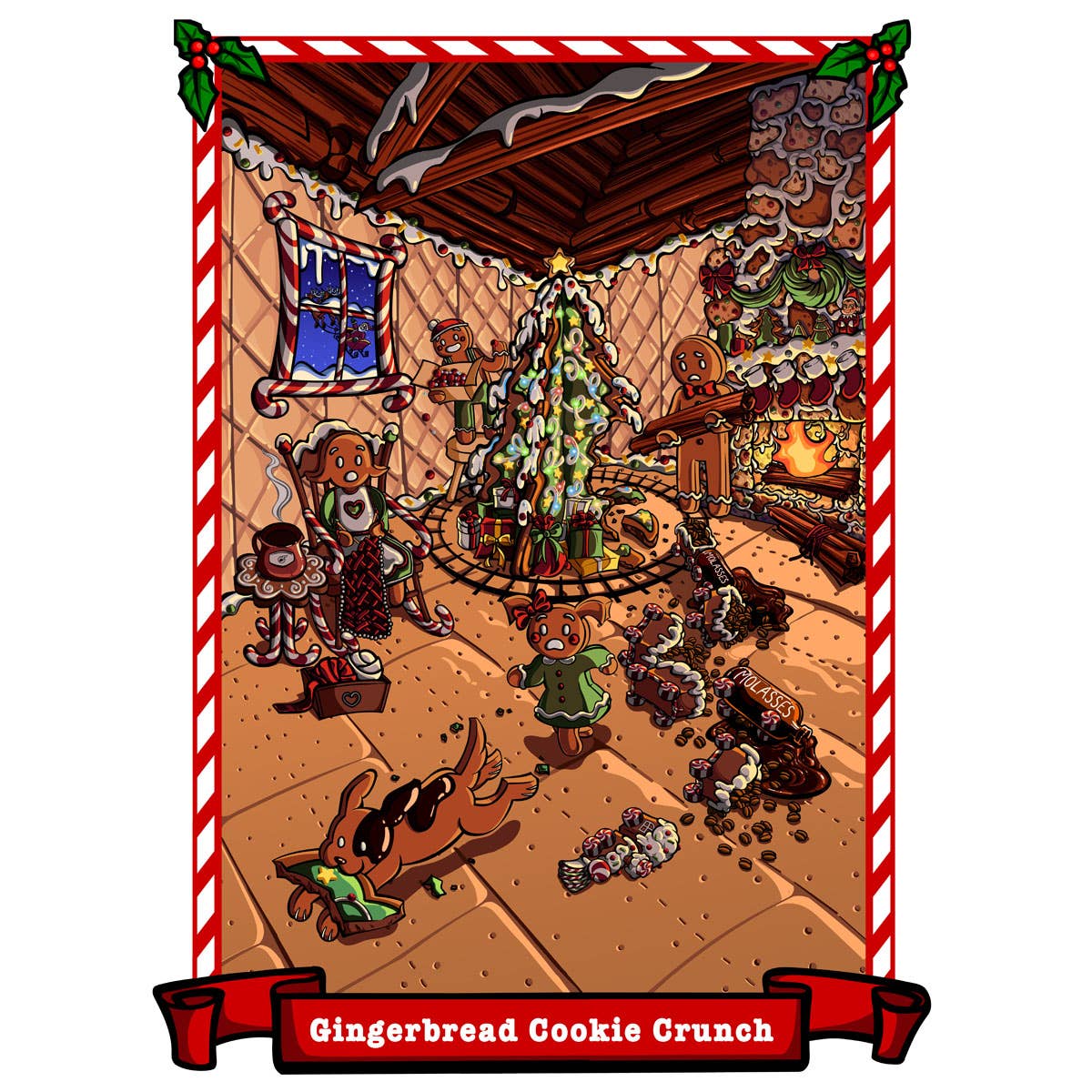 Gingerbread Cookie Crunch: Ground / 8 oz