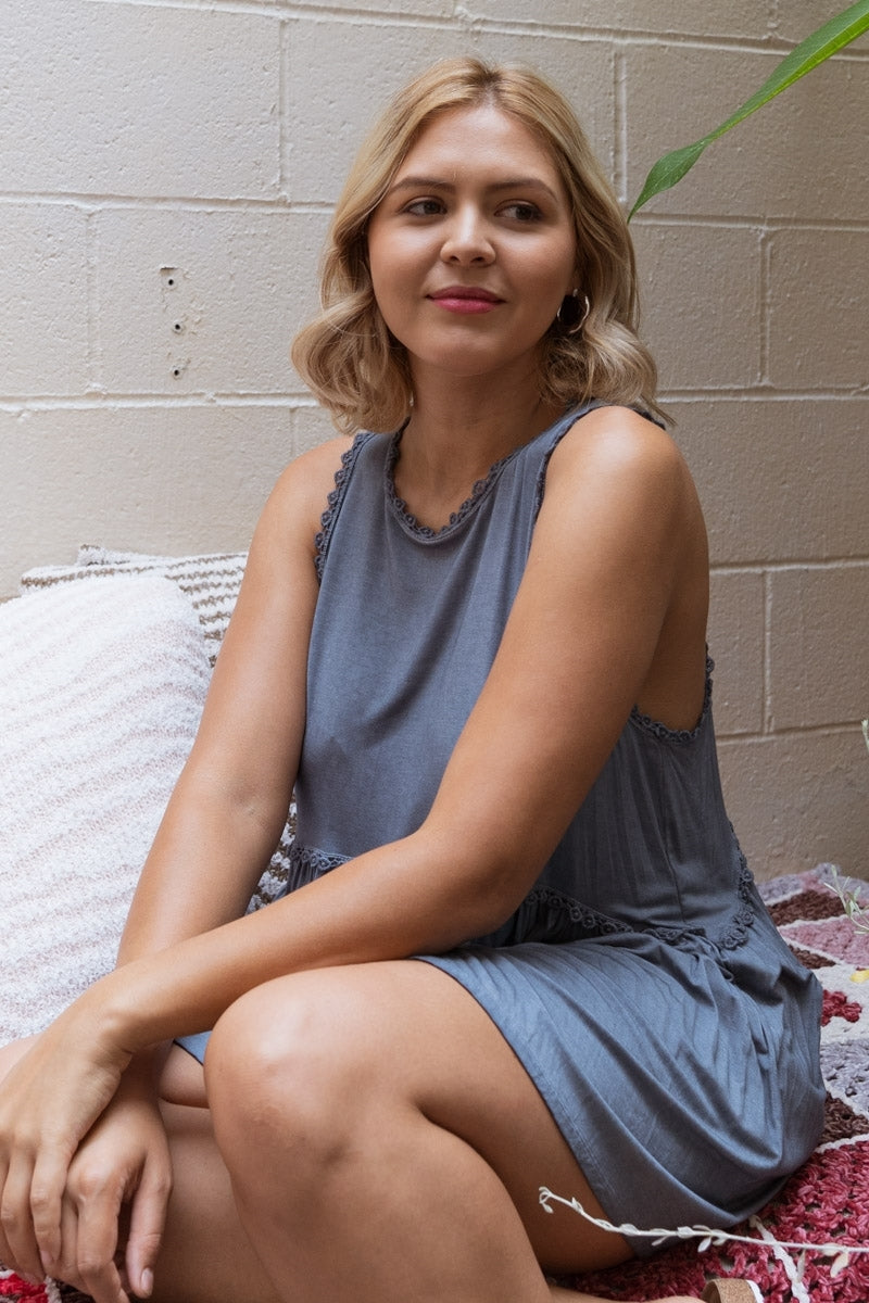 Babydoll Sleeveless Top