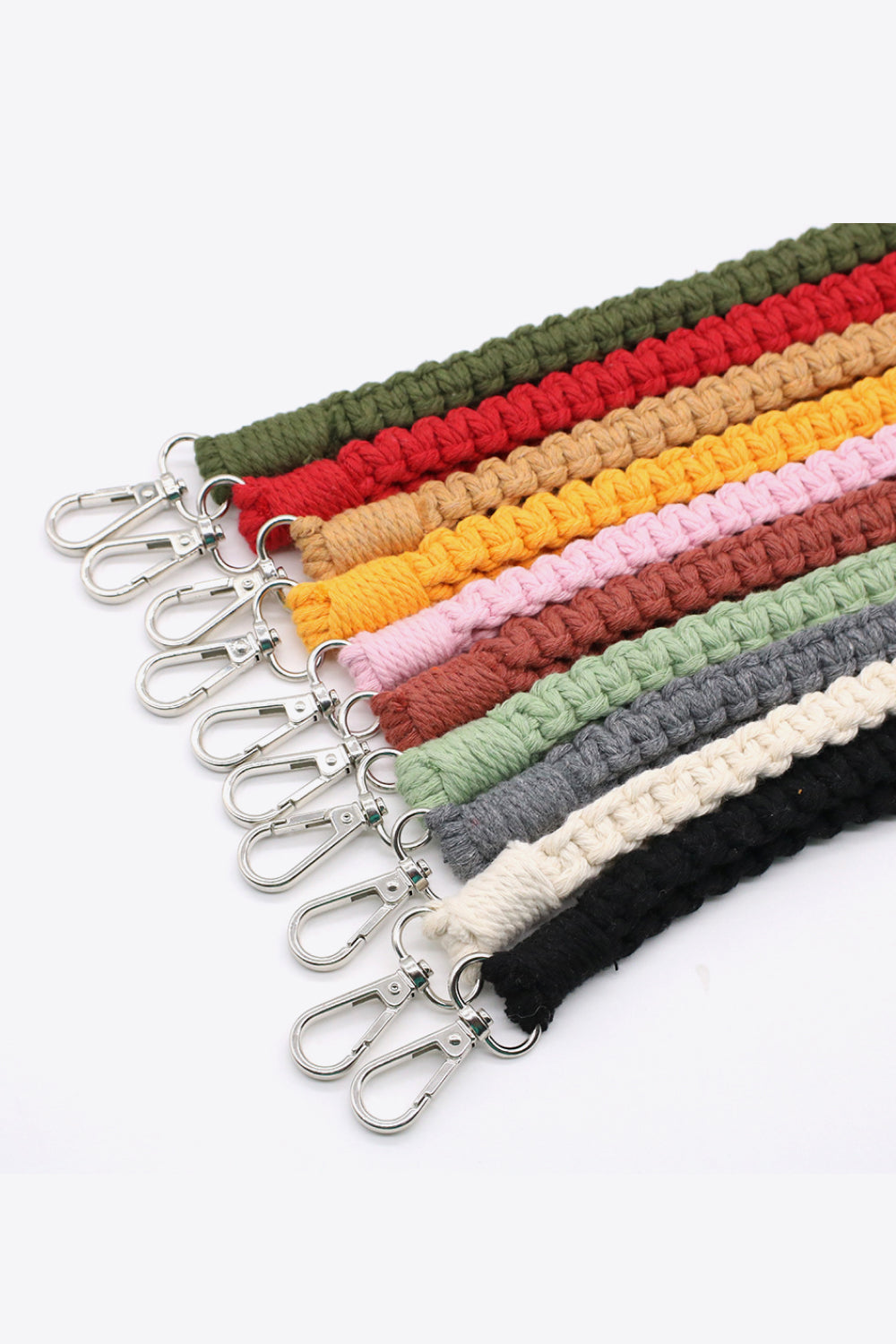 Hand-Woven Lanyard Keychain