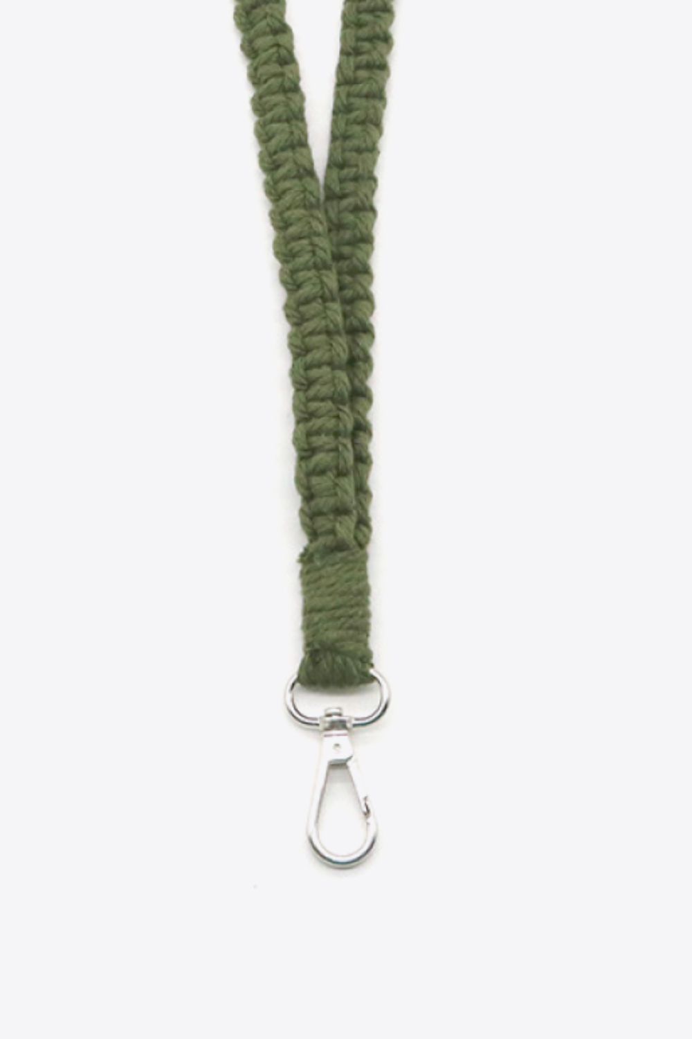 Hand-Woven Lanyard Keychain