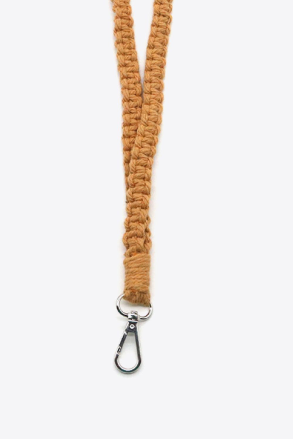Hand-Woven Lanyard Keychain