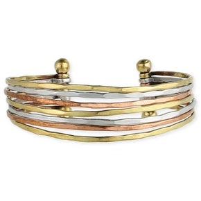 Mixed Metal Cuff