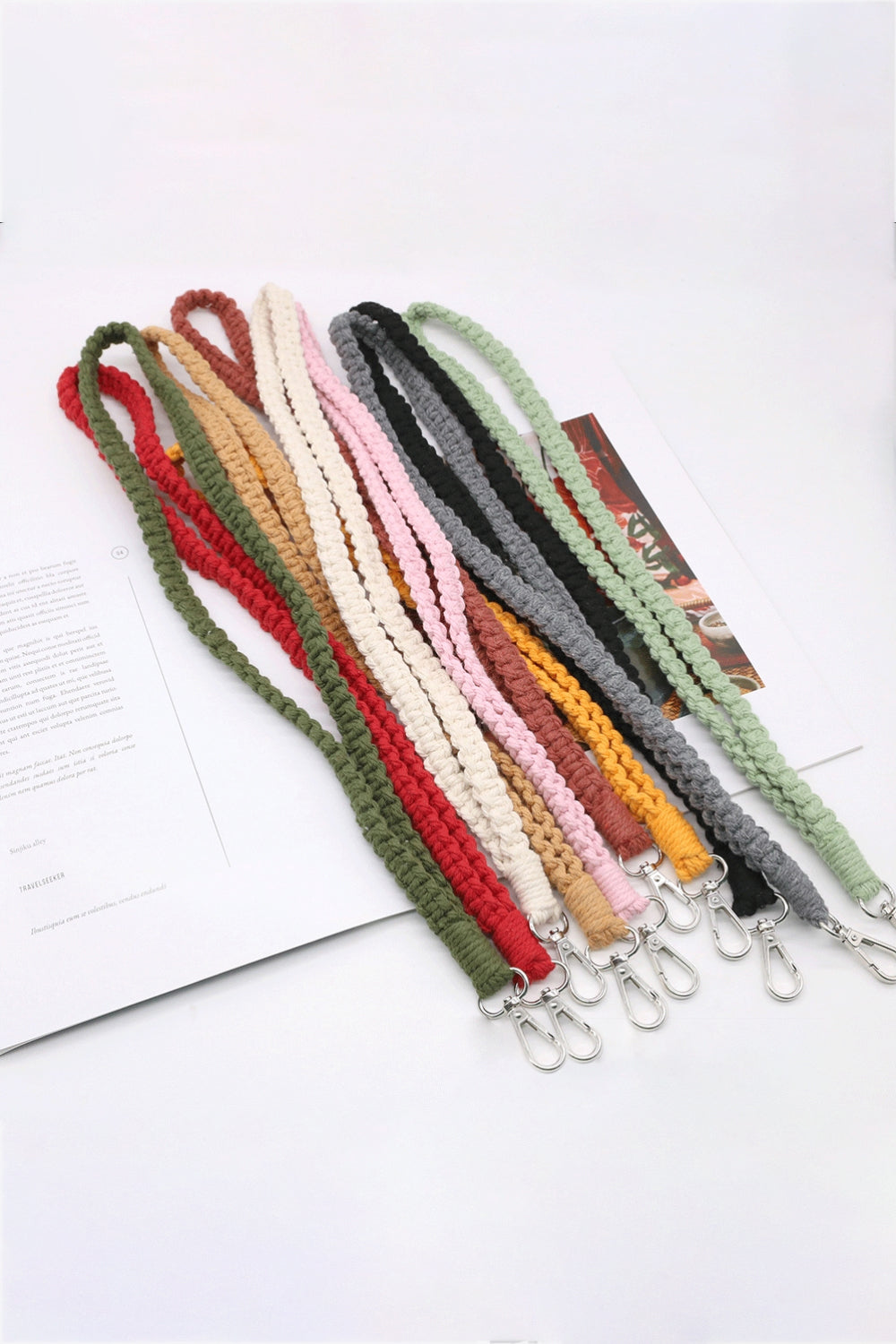 Hand-Woven Lanyard Keychain