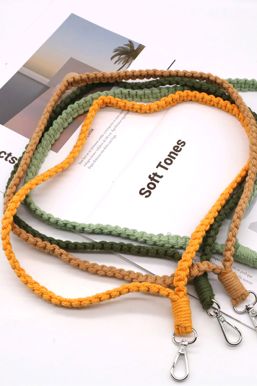 Hand-Woven Lanyard Keychain