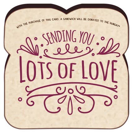 Sending You Lots Of Love Card