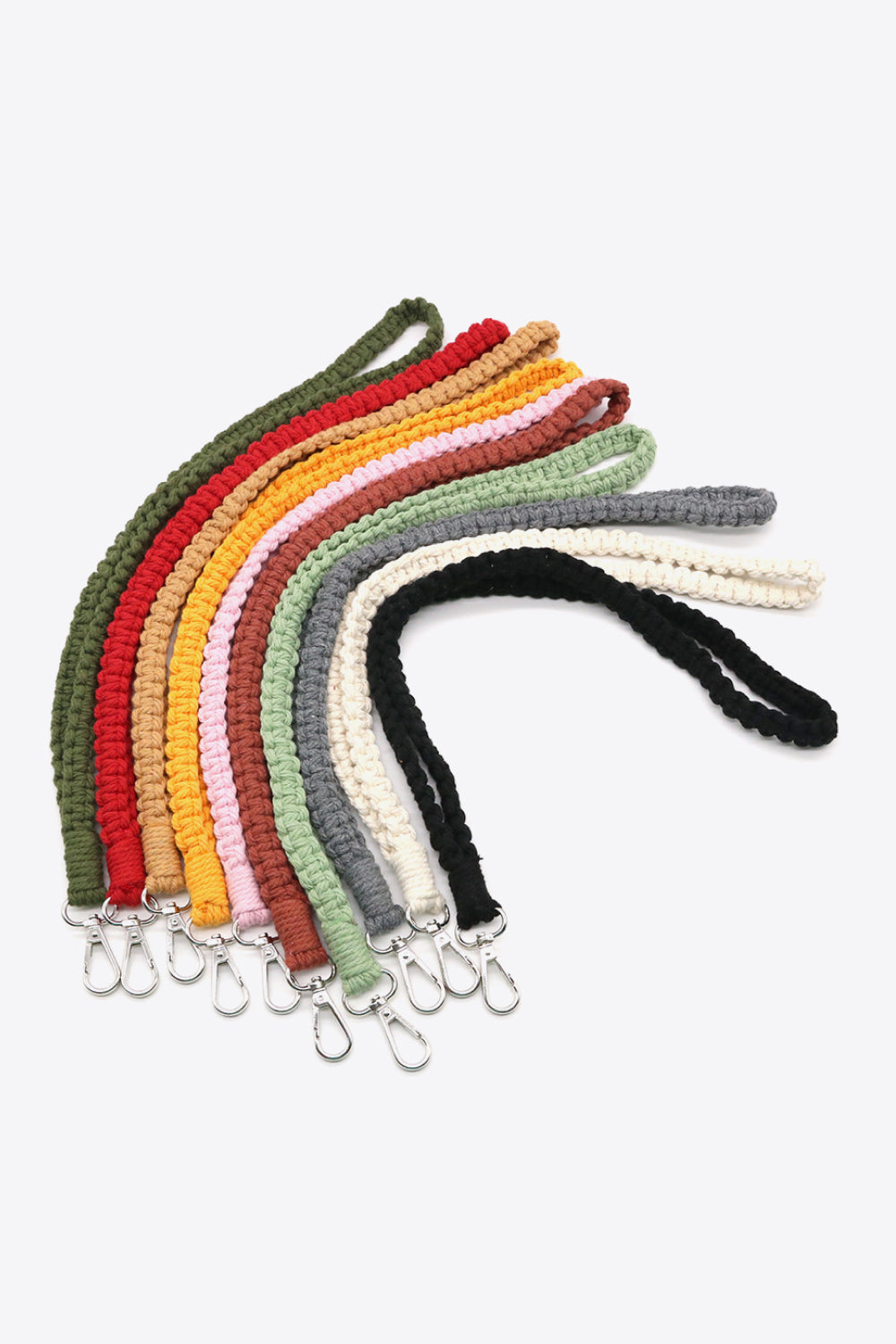 Hand-Woven Lanyard Keychain