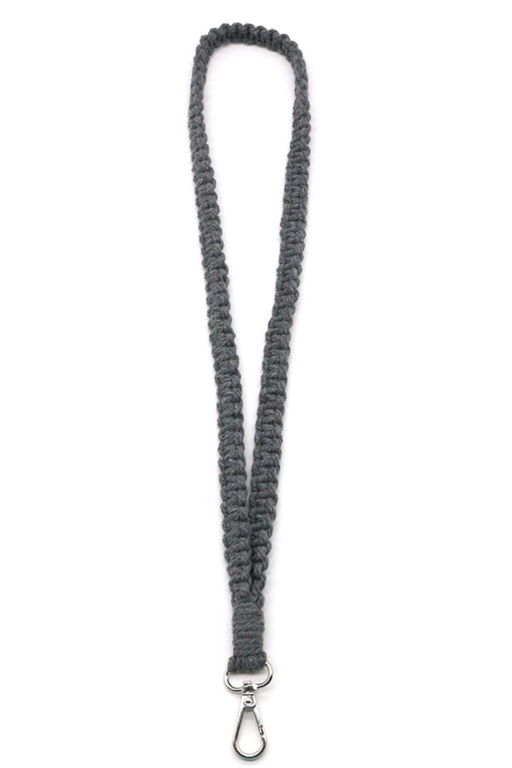 Hand-Woven Lanyard Keychain