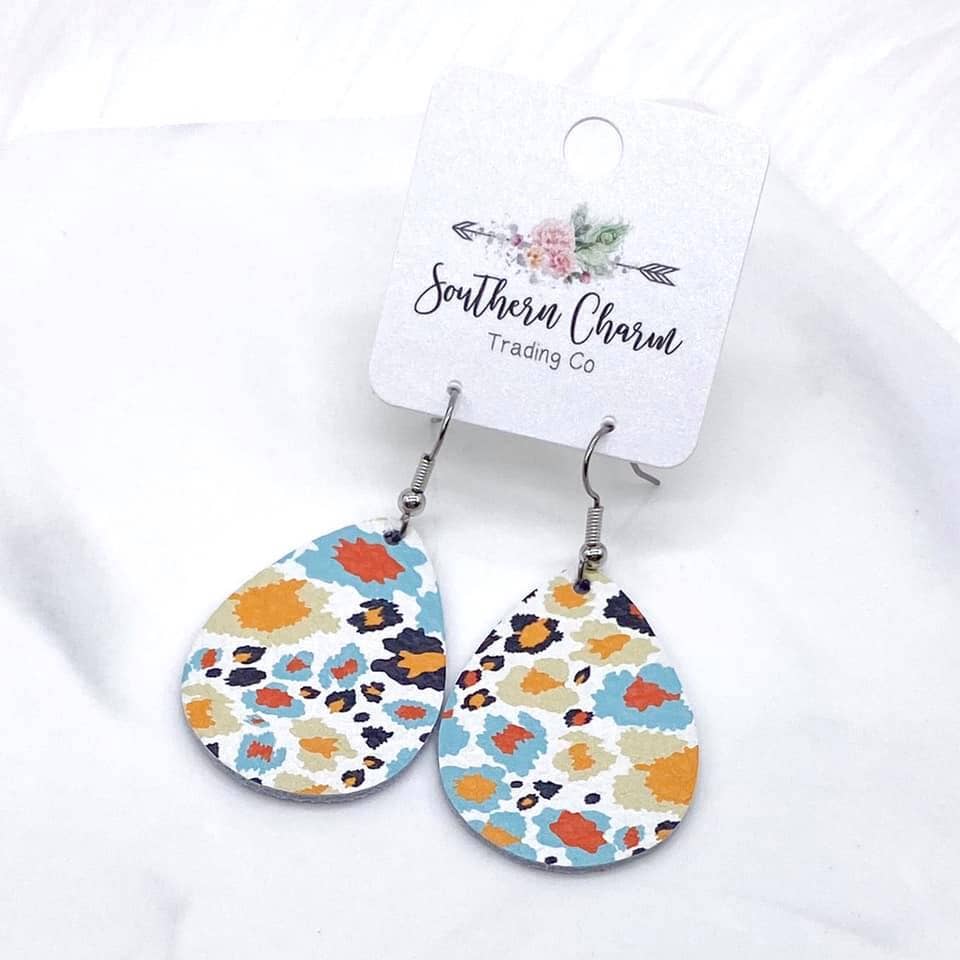 1.5" Autumn Cheetah Mini Collection (leather)