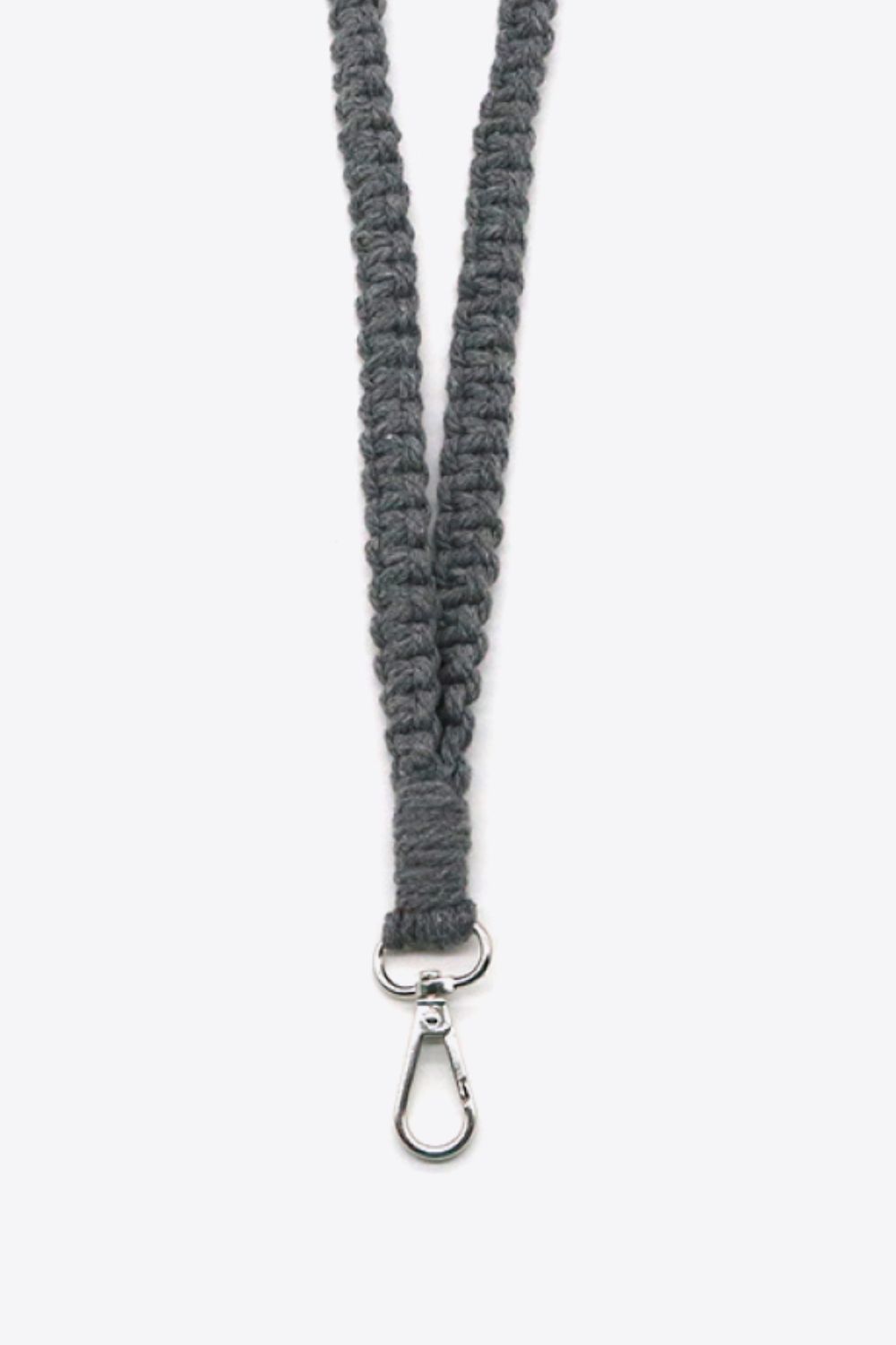 Hand-Woven Lanyard Keychain