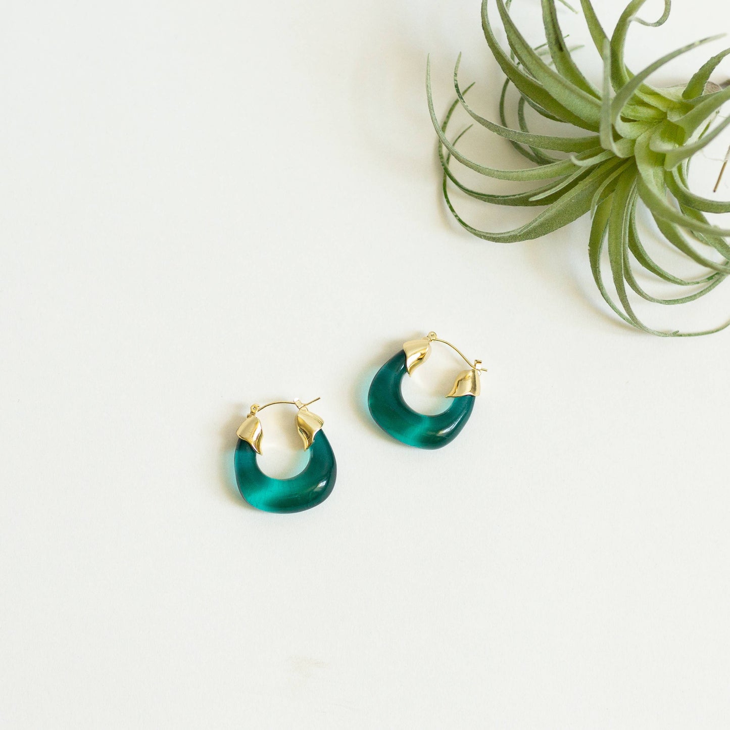 Dylan Earring - Sea Green