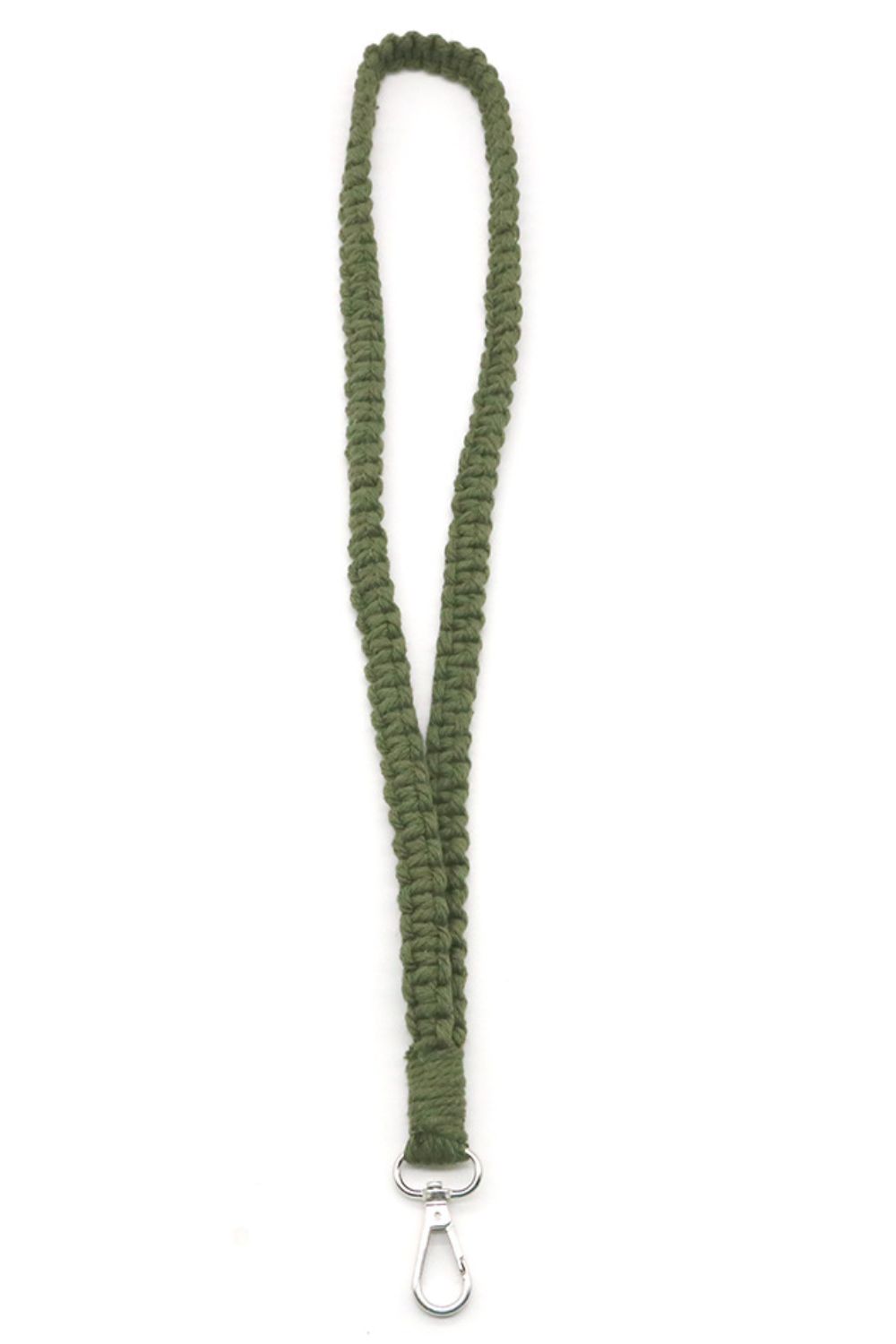 Hand-Woven Lanyard Keychain