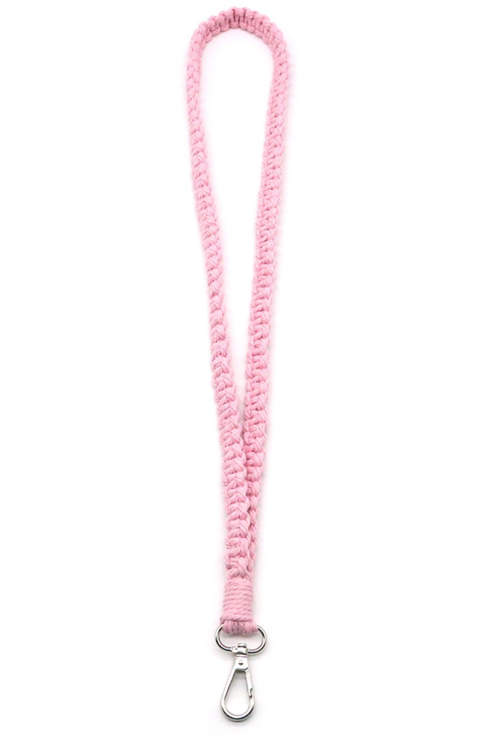 Hand-Woven Lanyard Keychain