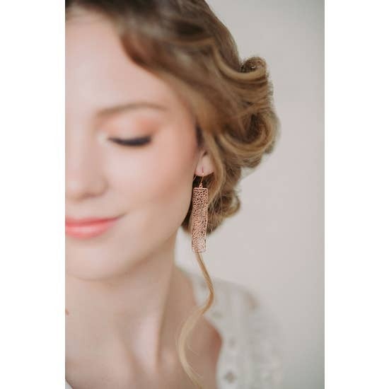 Bar Filigree Earrings
