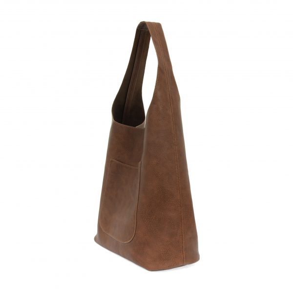 Molly Slouchy Hobo Handbag in Hickory