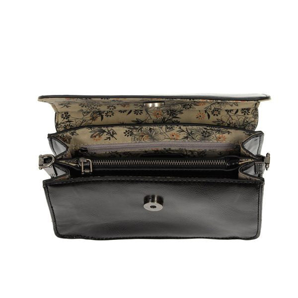 Black Aria Ring Bag