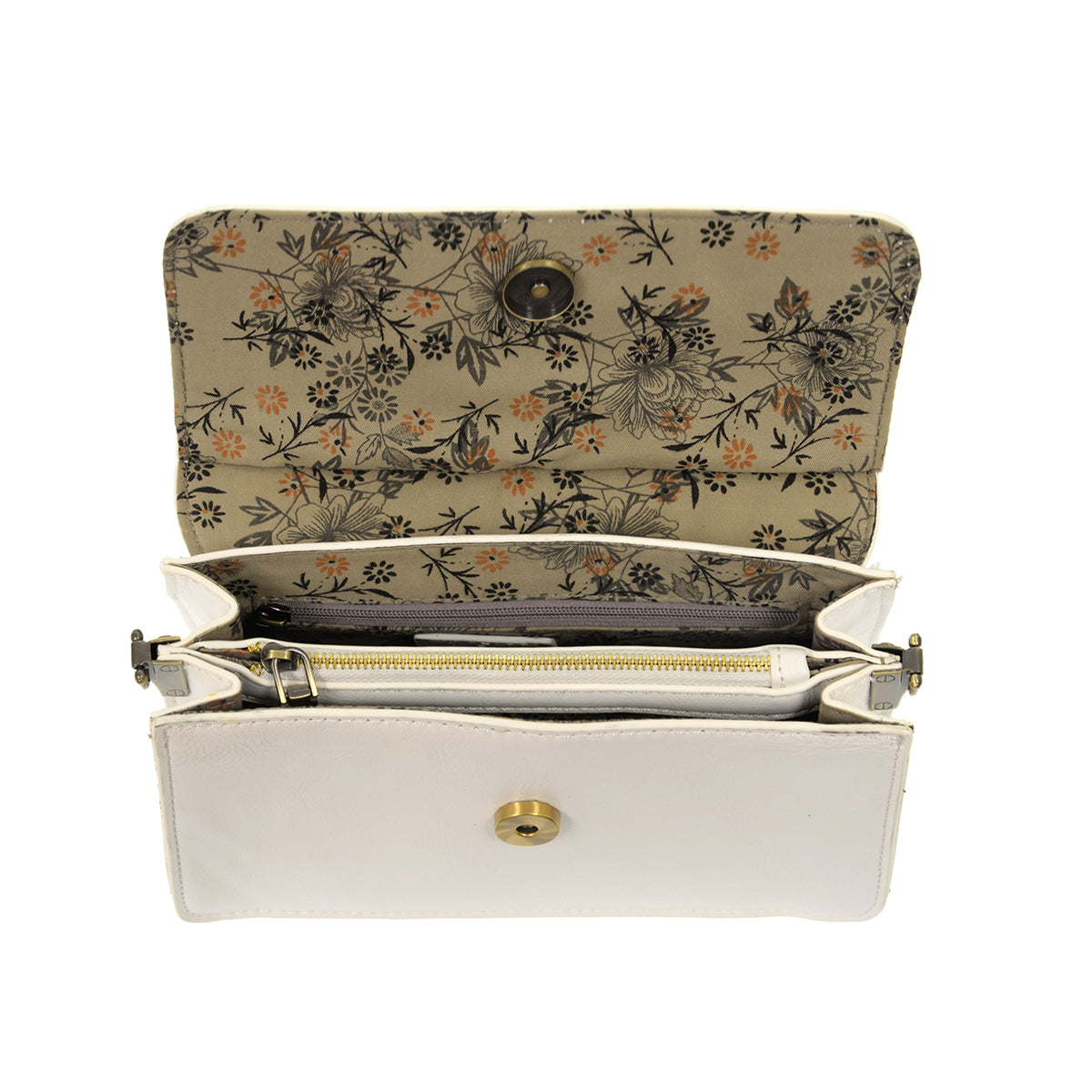 White Aria Ring Bag