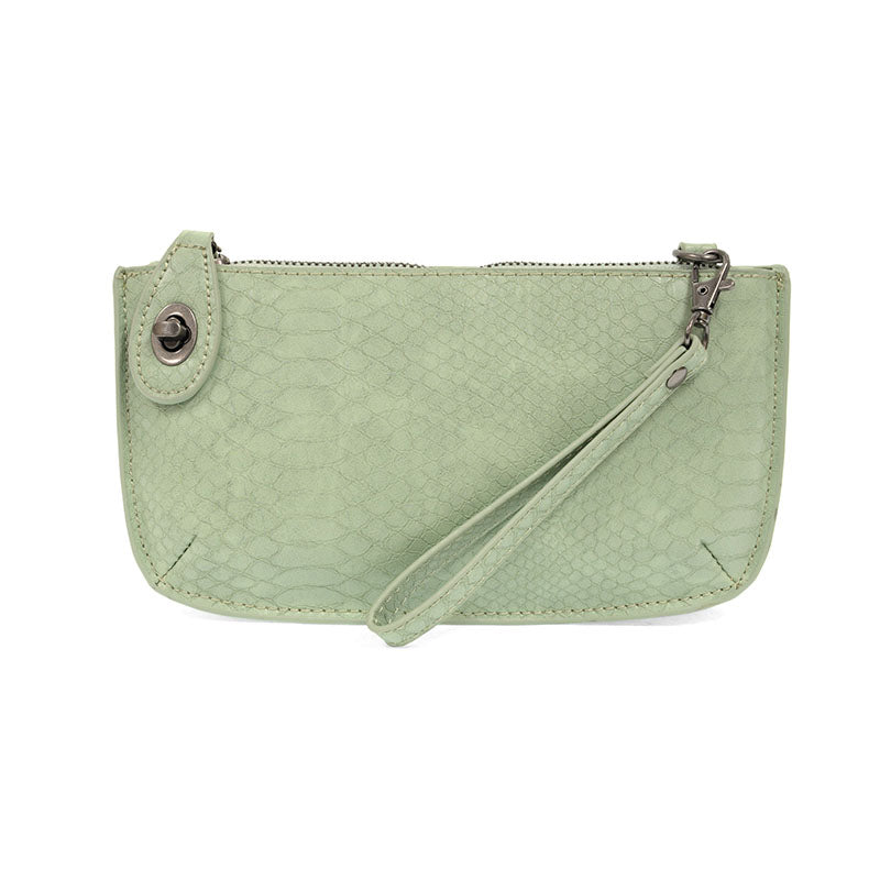 Seafoam Green Mini Crossbody Wristlet
