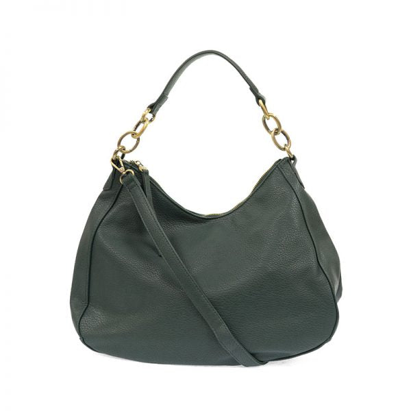 Shanae Chain Handle Convertible Bag in Green Opal