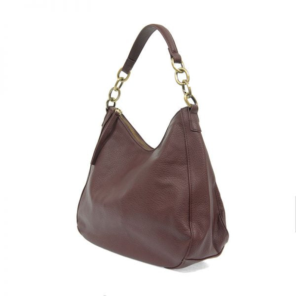 Shanae Chain Handle Convertible Bag in Oxblood