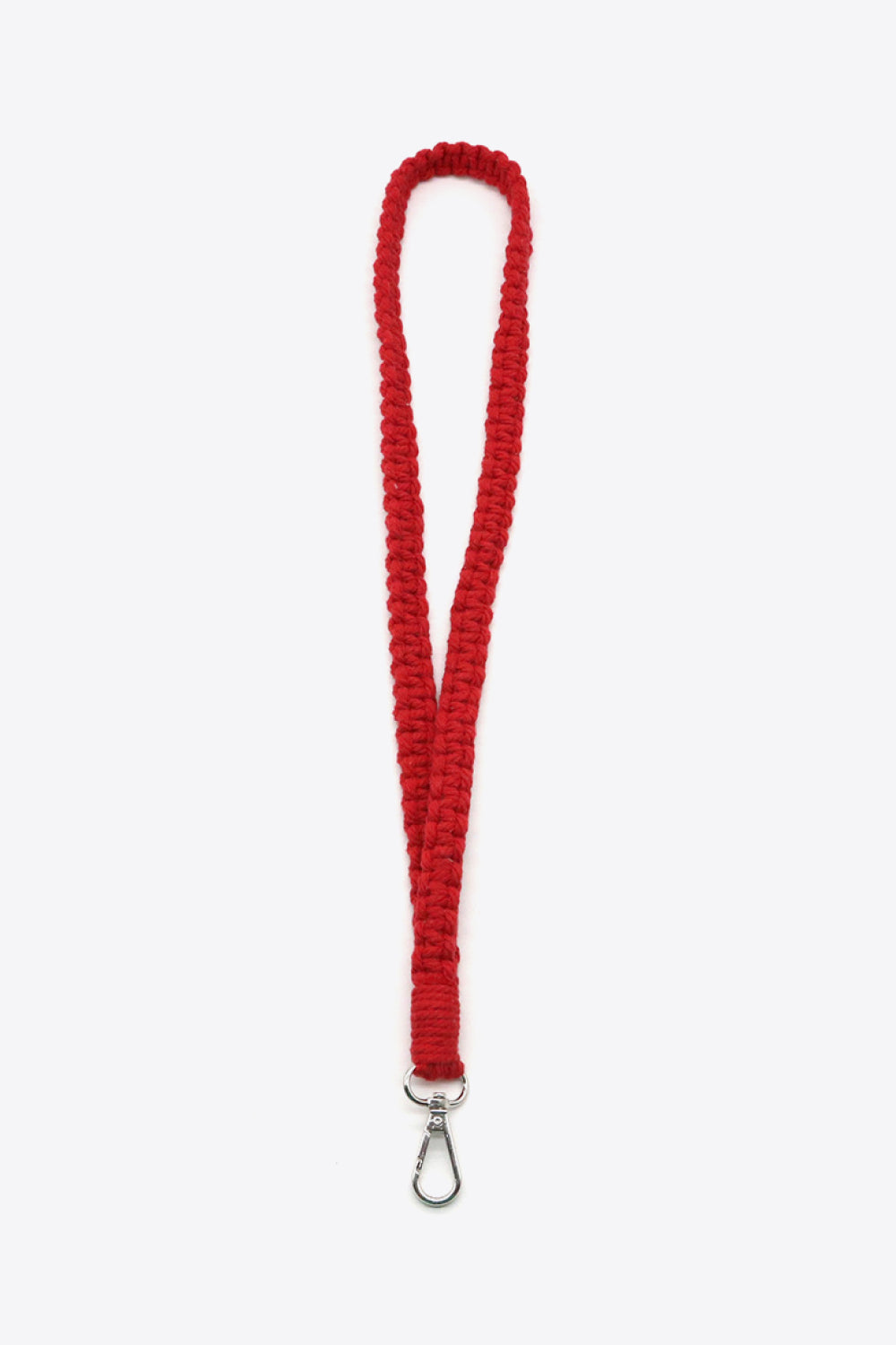 Hand-Woven Lanyard Keychain