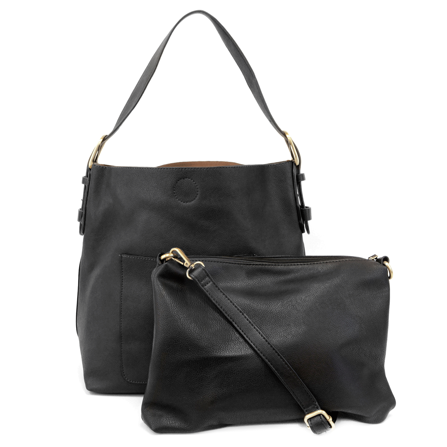 Classic Hobo Handbag Black