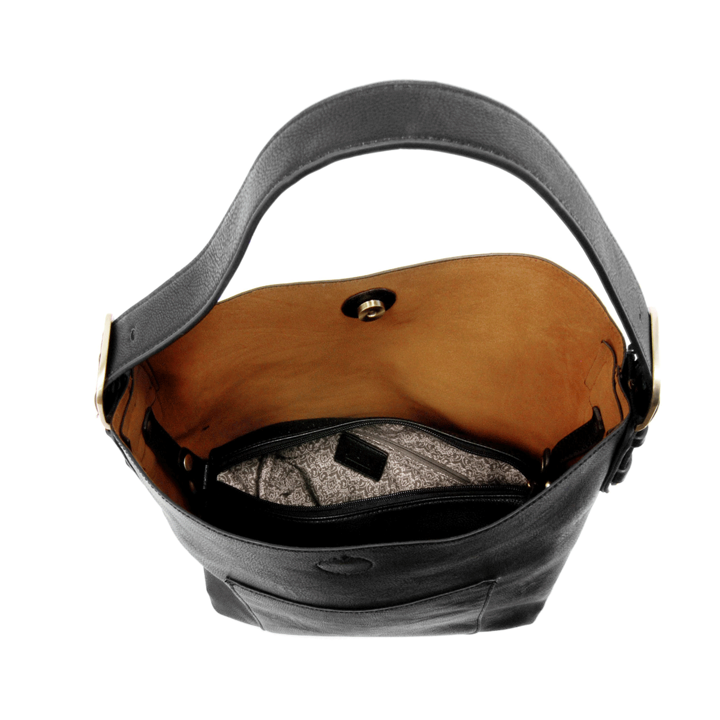 Classic Hobo Handbag Black