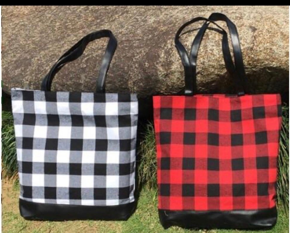 Buffalo Plaid Bag
