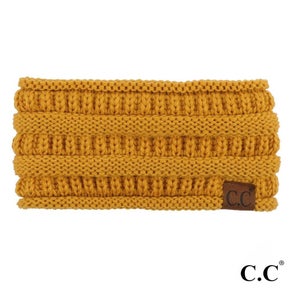 Mustard Pony Tail Headband