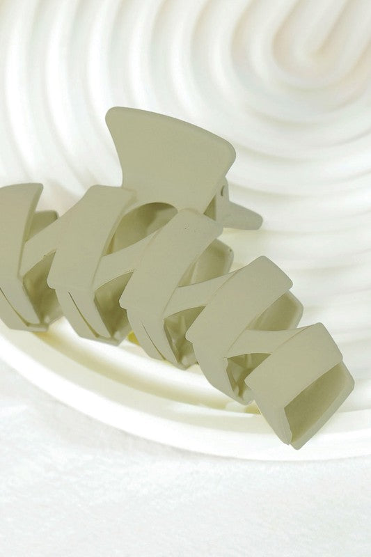 ZIGZAG Patterned Hair Claw