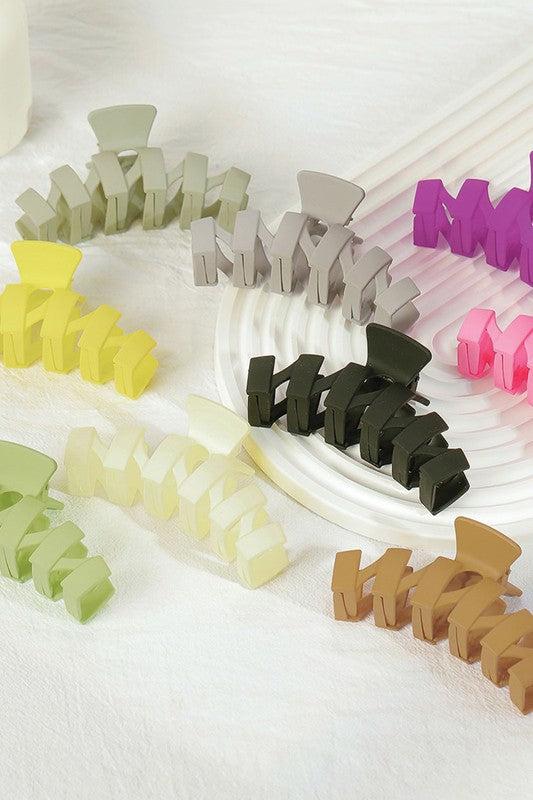 ZIGZAG Patterned Hair Claw