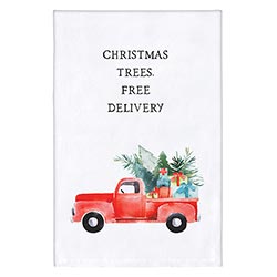 Tea Towel - Christmas Trees