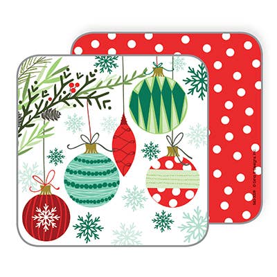 Holiday Coasters-Ornaments