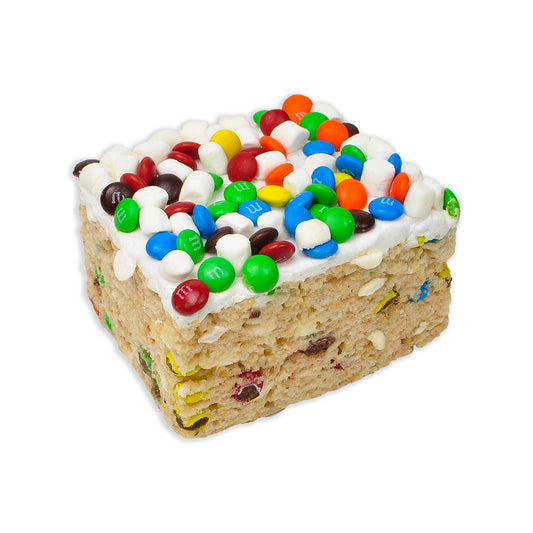 Jumbo M&M Rice Krispie Treat