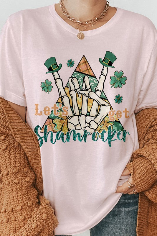 Let's Get Shamrocker St. Patrick's Graphic Tee