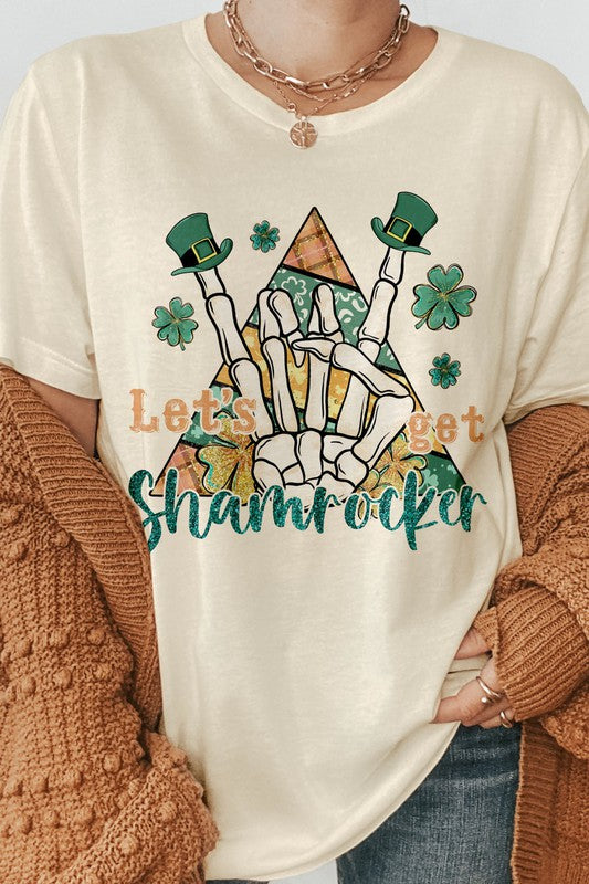 Let's Get Shamrocker St. Patrick's Graphic Tee