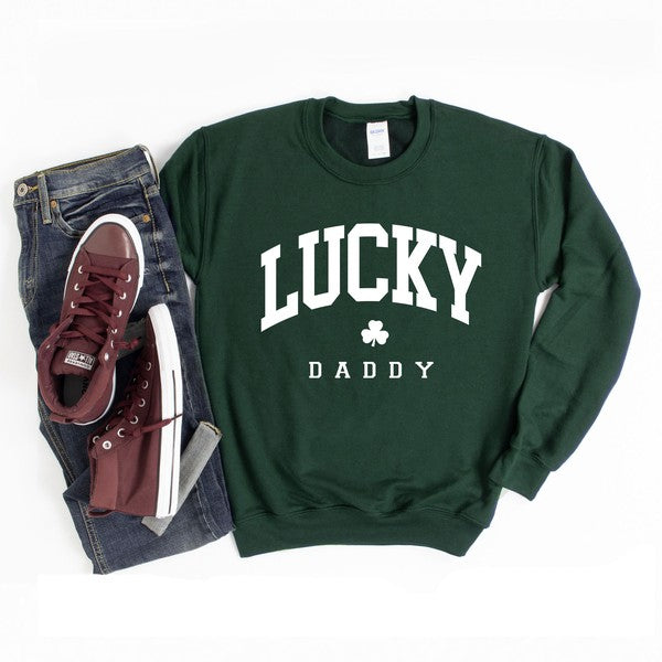 Lucky Daddy Graphic Sweatshirt