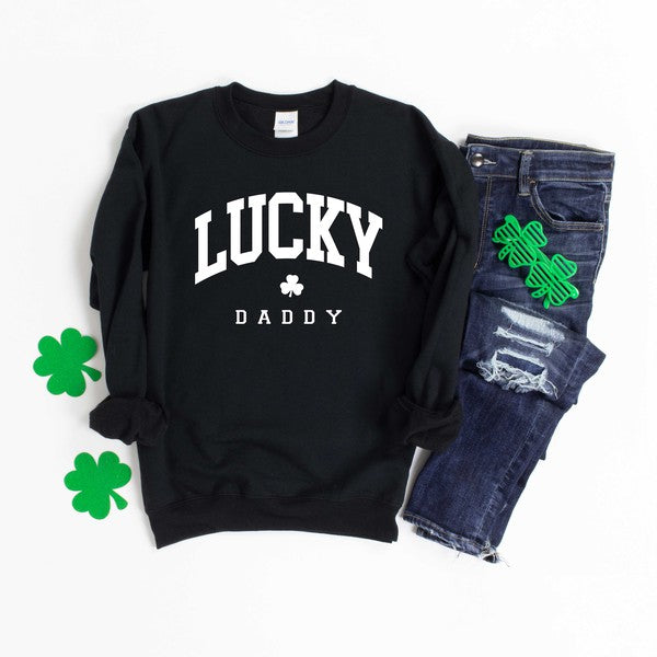 Lucky Daddy Graphic Sweatshirt
