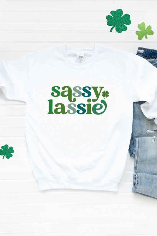 Sassy Lassy  Graphic Sweatshirt