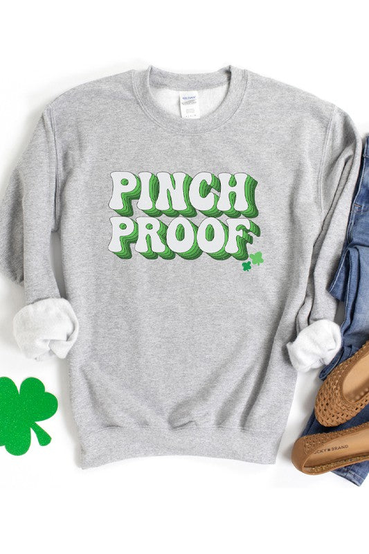 Pinch Proof Retro  Graphic Sweatshirt