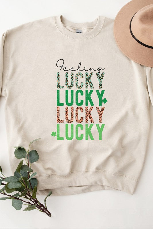 Feeling Lucky x 4 Graphic Sweatshirt