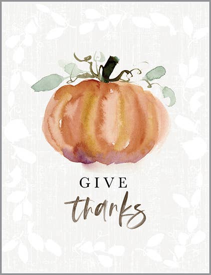Thanksgiving Card - Pumpkin