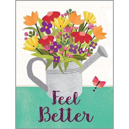 Get Well Card - Watering Can