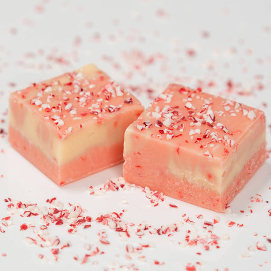Candy Cane Fudge (1/2 lb Package)