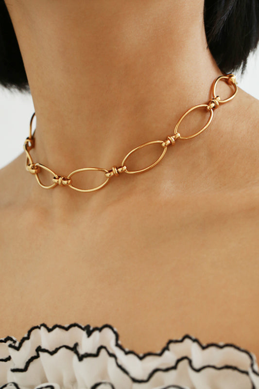 18K Gold-Plated Vintage Necklace