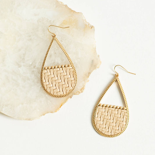Emily Earring - Beige